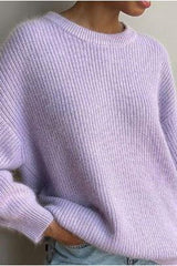 Super Soft Mink Loose Fit Knitted Sweater
