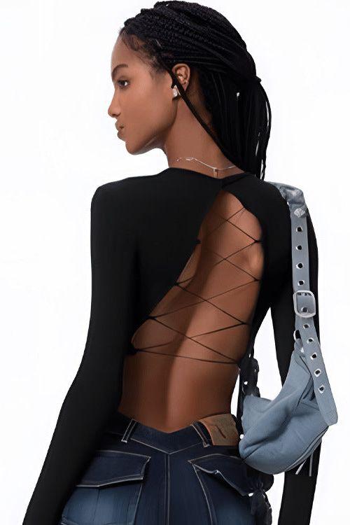 Long sleeves yoga top