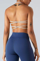 stylish shockproof sports bra