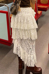 Asymmetrical design short skirt