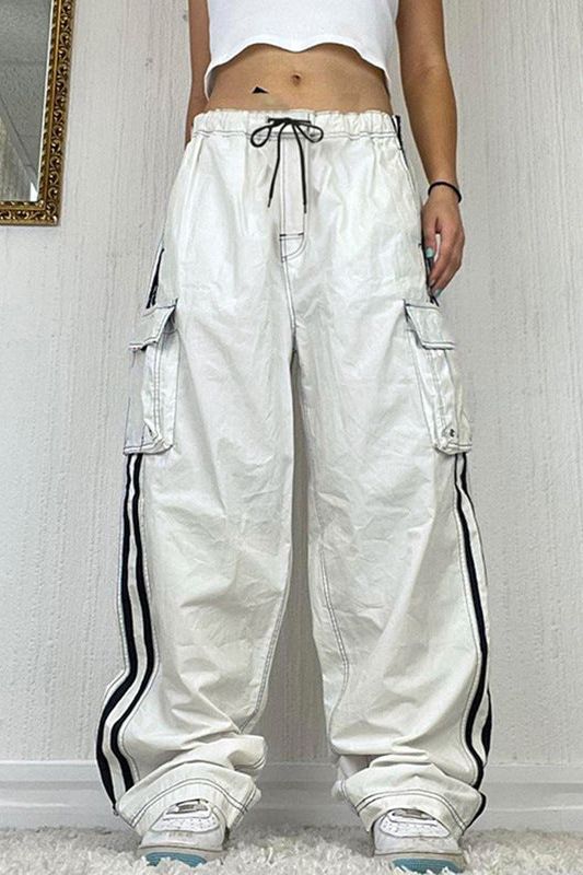 Street Cinch Stitched Pocket Pants