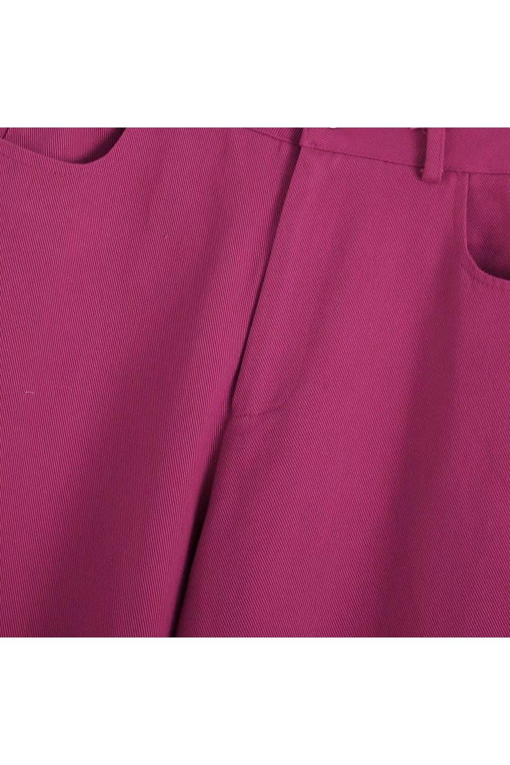 High waist rose-purple jeans