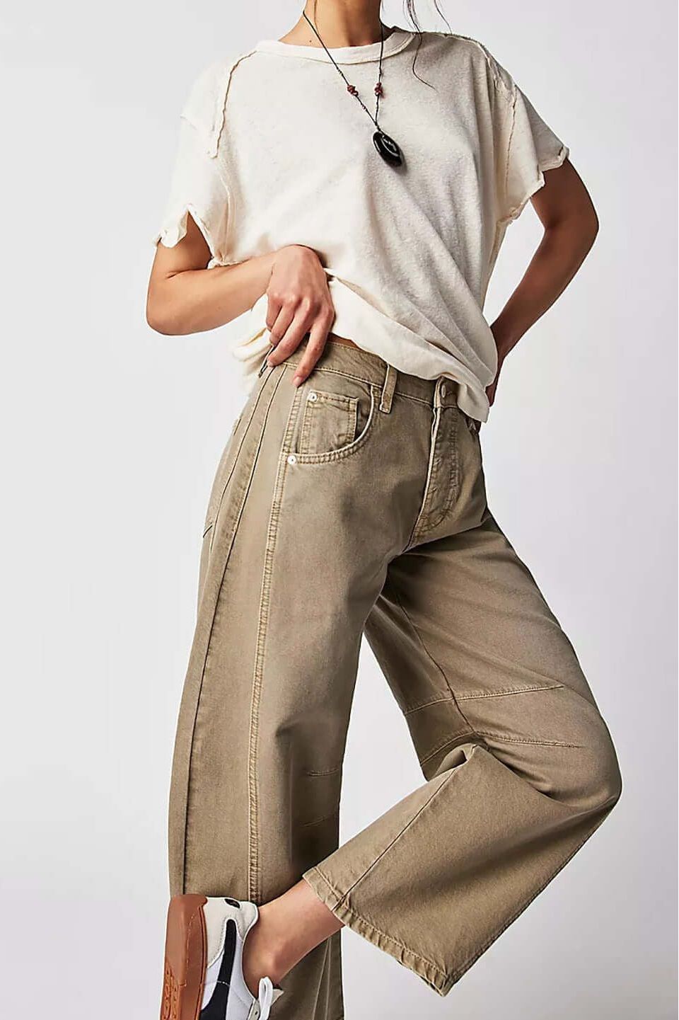 Low Waist Wide-leg Loose Jeans