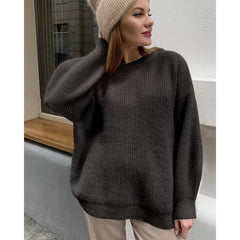 Super Soft Mink Loose Fit Knitted Sweater