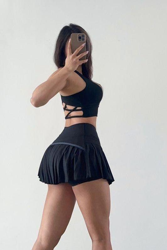 Fitness anti-exposure quick-drying short skirt