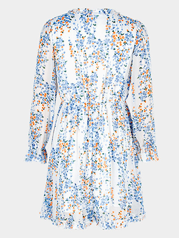 Bohemia A-Line Printing V-Neck Dress