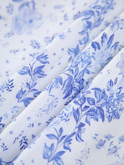 Floral Zippered Dress with Pockets