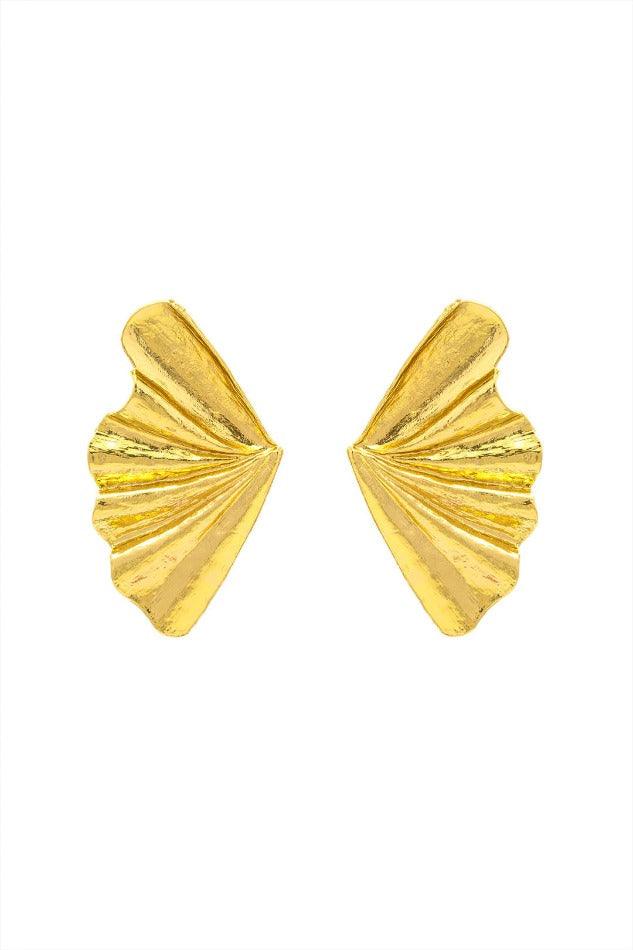 Ginkgo Leaf Earrings