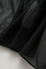 Halter Neck Ruffle Hem Mini Dress