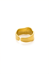 Hammered Cuff Ring