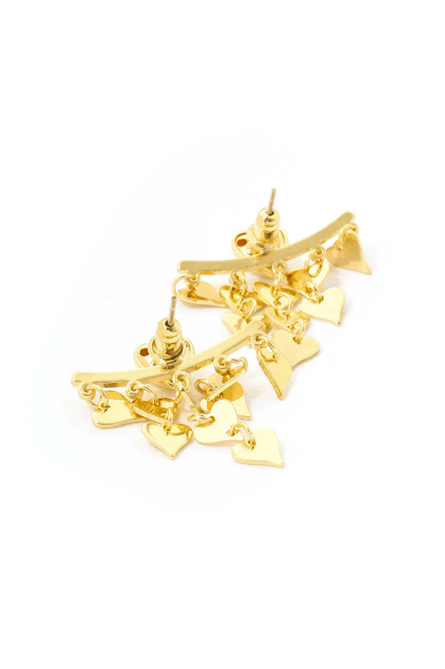 Heart Charm Earrings
