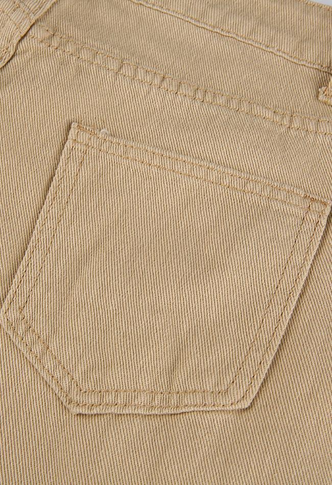 High Waisted Solid Flare Jeans