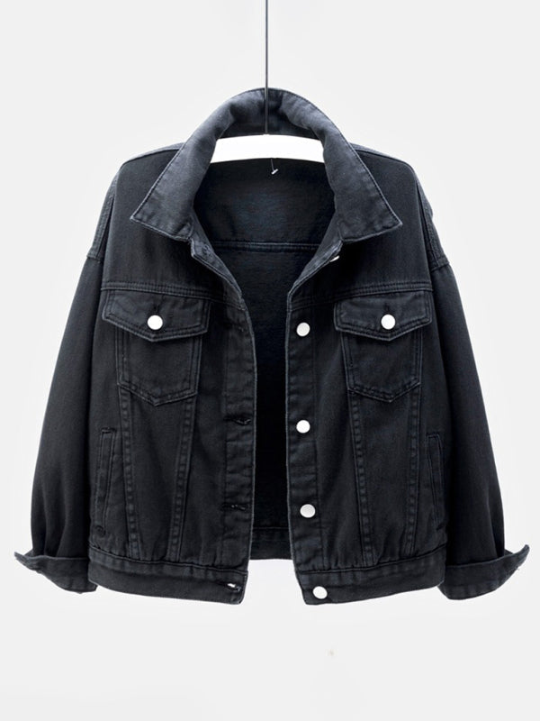 New Colorful Large Size Denim Jacket
