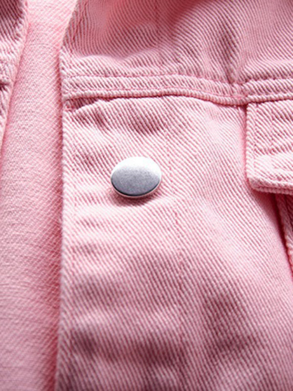 New Colorful Large Size Denim Jacket