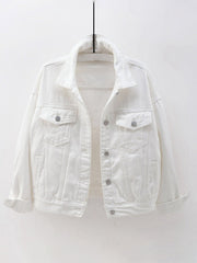 New Colorful Large Size Denim Jacket