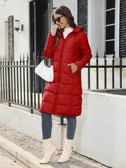 New winter mid-length slim cotton jacket warm down cotton Long Puffer Winter Coat jacket