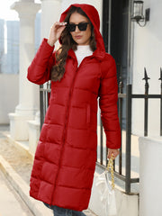 New winter mid-length slim cotton jacket warm down cotton Long Puffer Winter Coat jacket