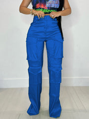 casual multi-pocket cargo trousers