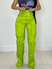 casual multi-pocket cargo trousers