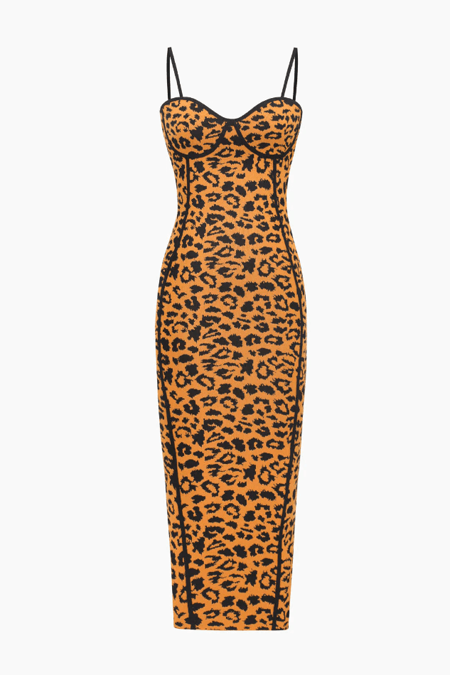 Jacquard Knitted Dress