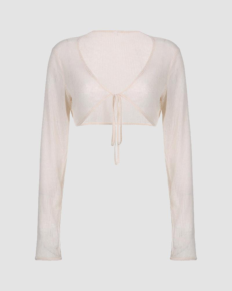 Snowstall Knit Bolero