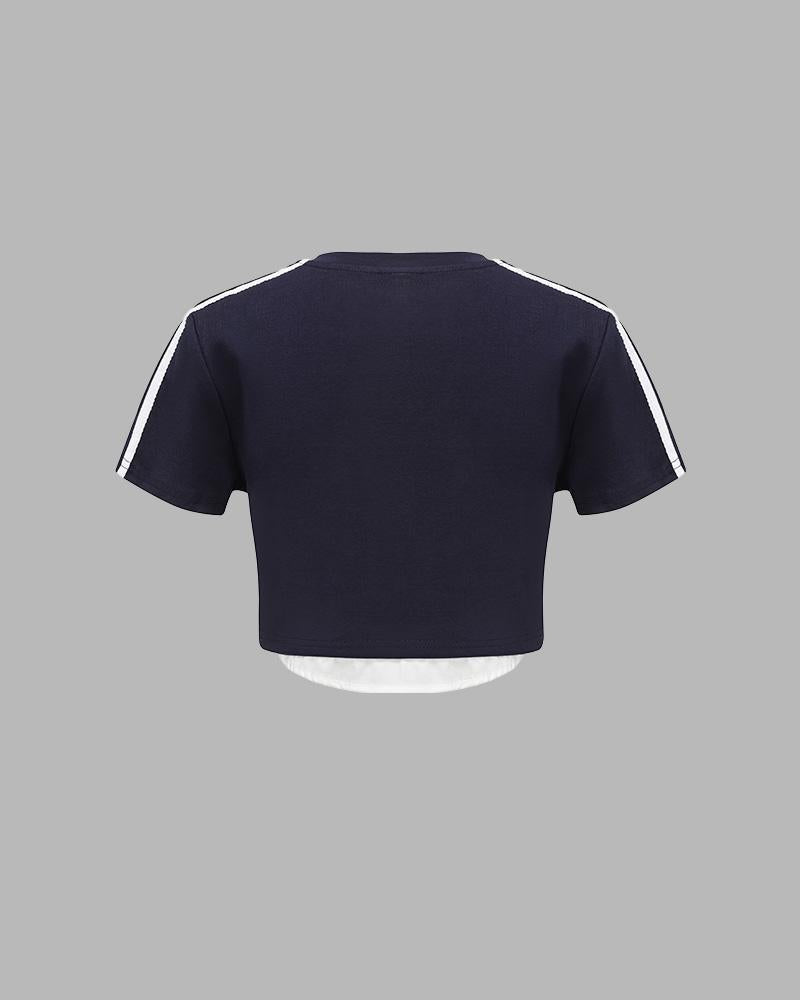 Curridge Biker Crop Top