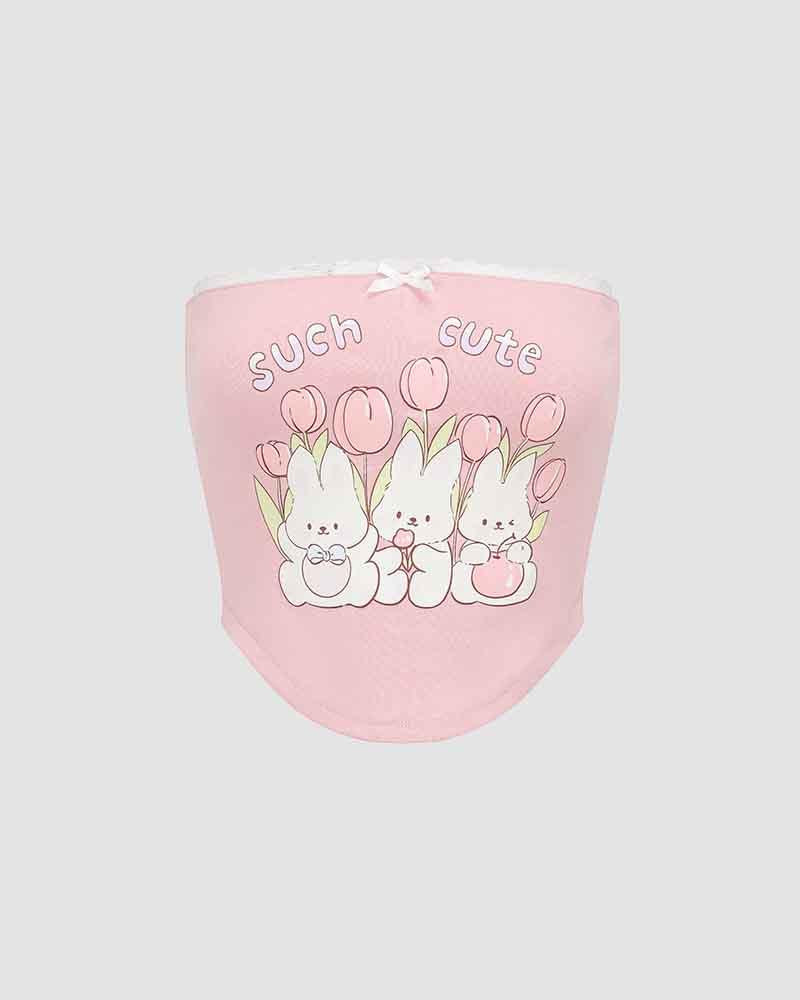 Bun Galore Tube Corset Top