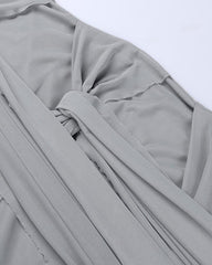 Stalwart Draped Statement Mini Dress