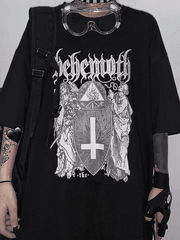 Men's Gothic Ancient Cross Graphic Tee