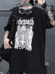 Men's Gothic Ancient Cross Graphic Tee