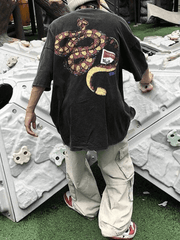 Men's Rattle Snake Graphic Short Sleeve Tee
