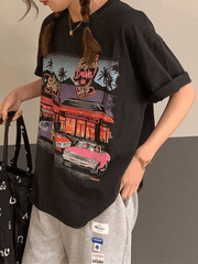 Motel Graphic Short Sleeve Tee