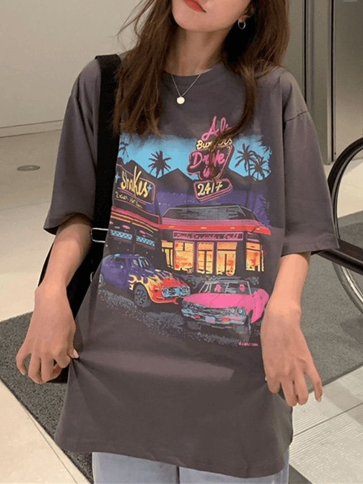 Motel Graphic Short Sleeve Tee