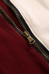 Patchwork Frayed Mini Skirt