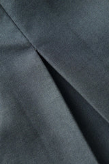 Pleated A-line Mini Skirt