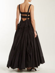 ELTINA RUFFLED DRESS