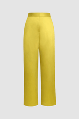 Satin Elastic Waist Trousers