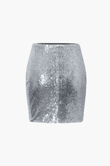 Sequin Mini Skirt