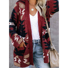 Sidefeel  Open Front Cardigan Sweater Button Down Knit Sweater Coat