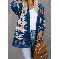 Sidefeel  Open Front Cardigan Sweater Button Down Knit Sweater Coat