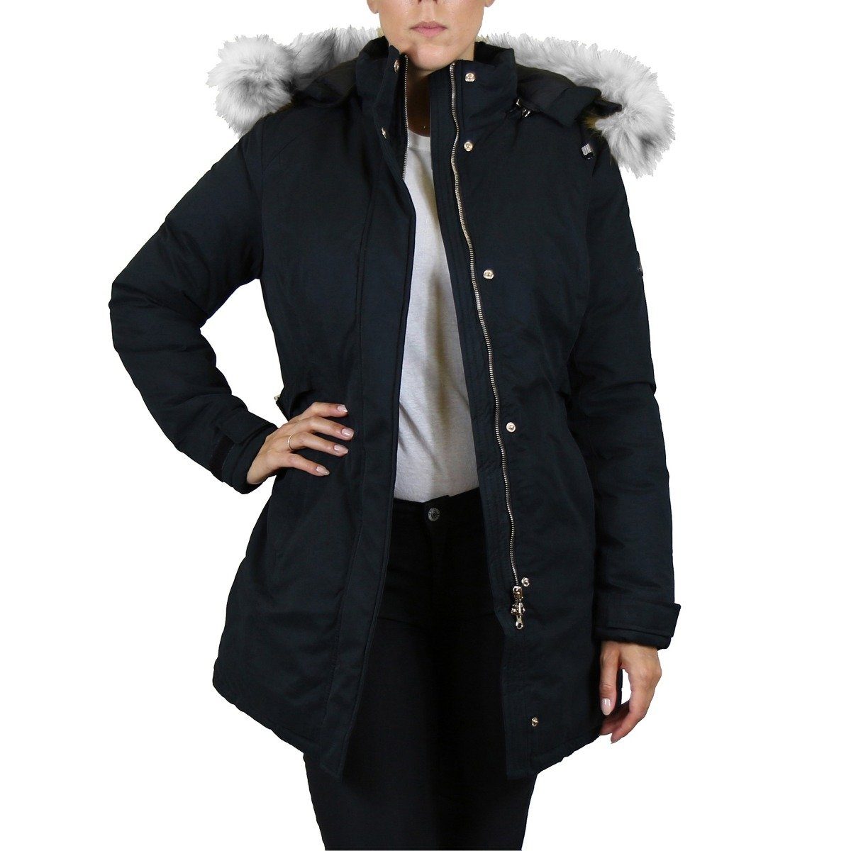 Spire By Galaxy Heavyweight  Parka with Hood