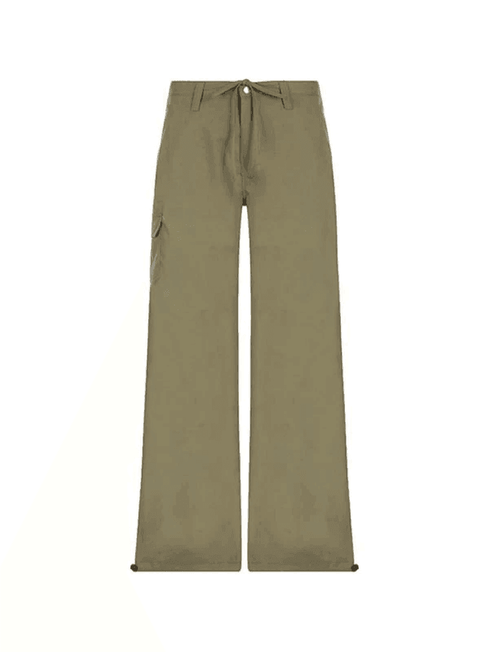 Straight Leg Pocket Cargo Pants
