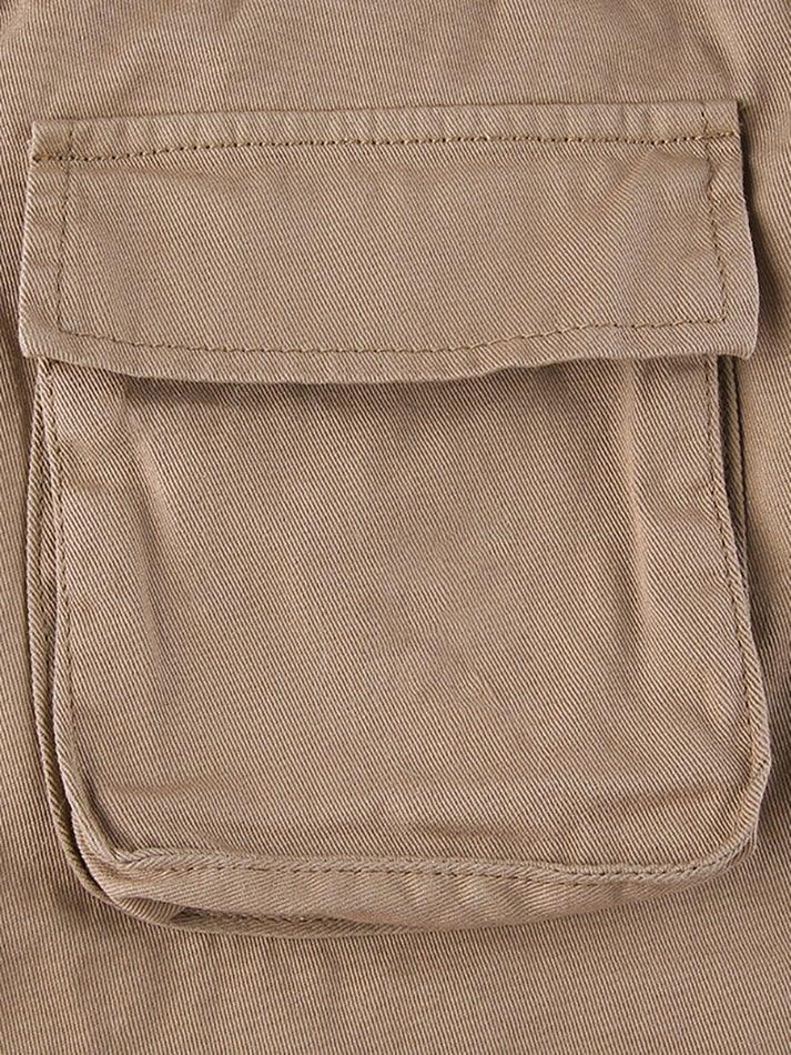 Vintage Multi Pocket Patched Cargo Jeans