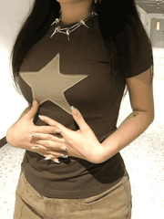 Vintage Patch Star Short Sleeve Tee