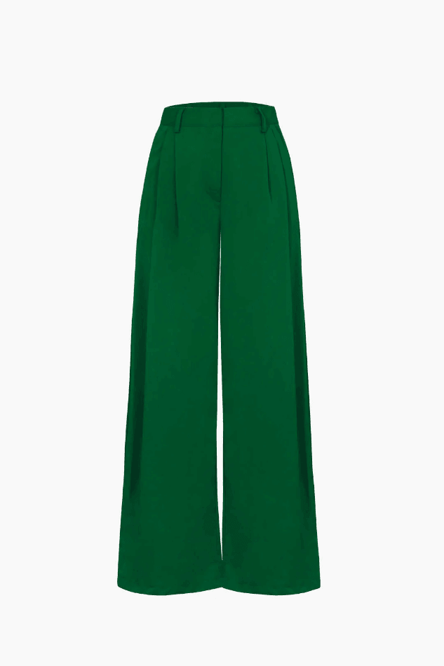 Wide Leg Suit Pants