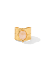 Wide Tiger's Eye Cuff Ring