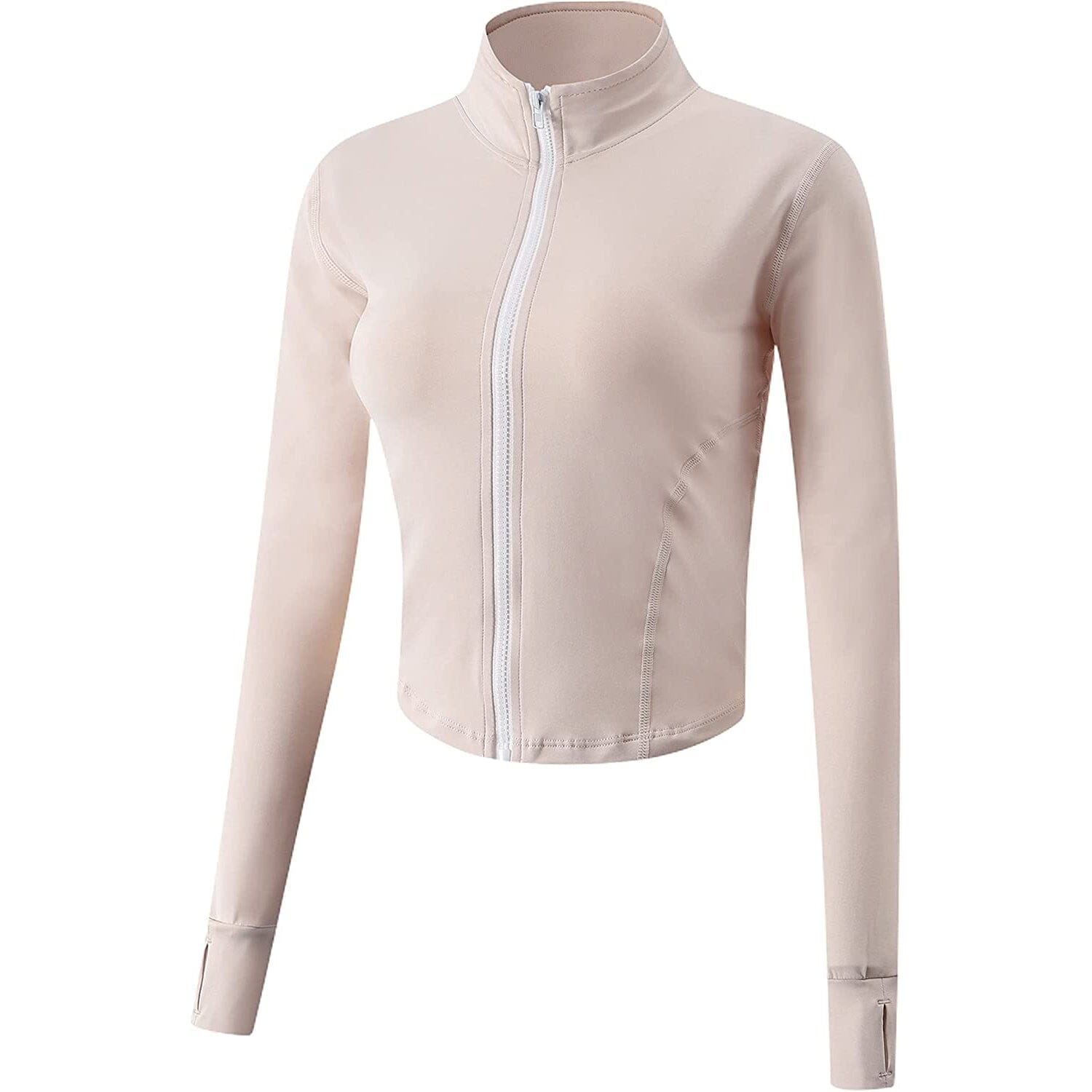 Athletic Full Zip Lightweight Workout Jacket