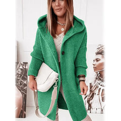 Button Knitted Cardigan Sweater