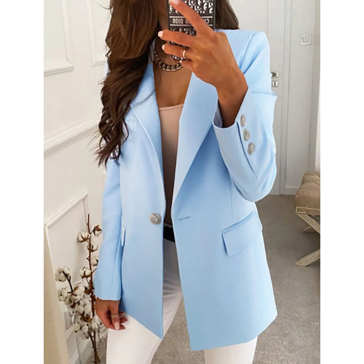Casual Long Sleeve Blazer