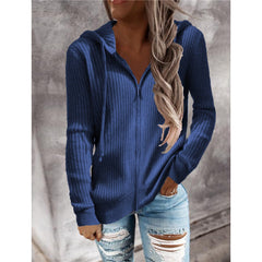 Casual Zip Hoodied Jacket